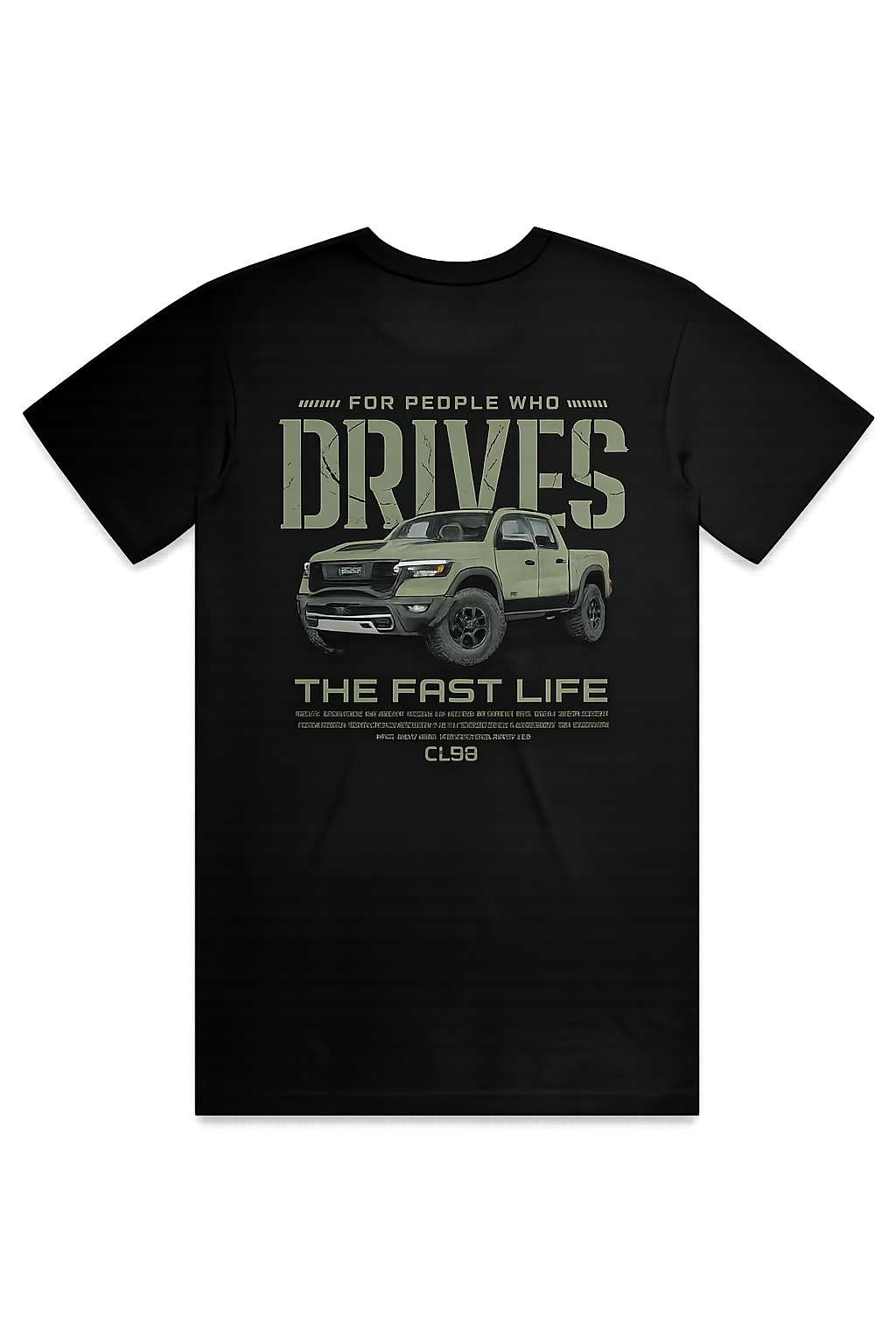 Drive in Front not the Back